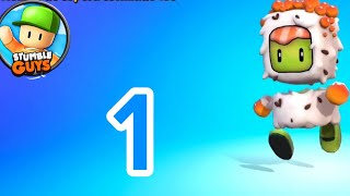 Stumble Guys - CALI ROLL - Gameplay Walthrough Version 0.99 BETA - PT: 1 - ( iOS Android)
