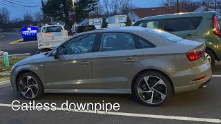 Arm Catless Downpipe 2020 Audi A3 Exhaust Clip