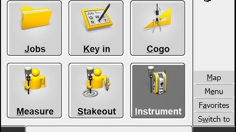 VOLUMES & SURFACES WITH #TRIMBLE #ACCESS