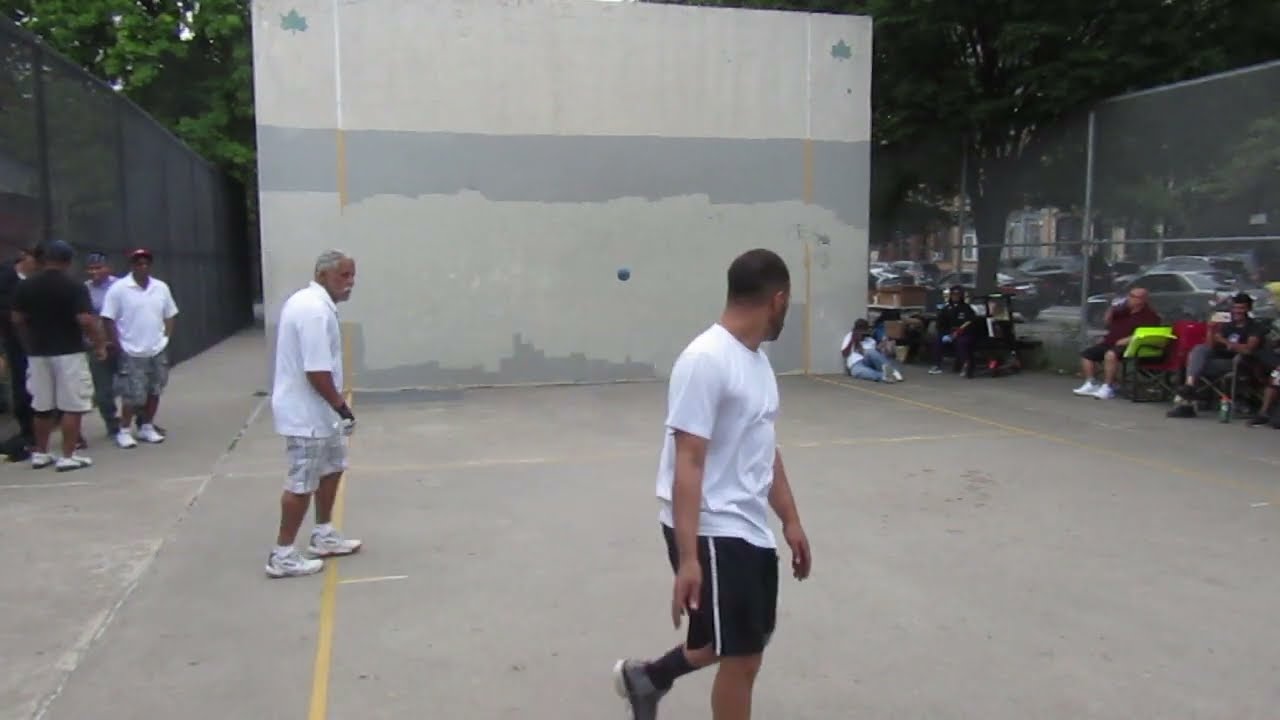 49 Park - Raul Fantauzzi's Legends Tournament - Ruben vs Jason - Filmed By Handball Social 6.18.2022