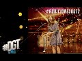 Lluvia de confeti dorado para Amalia por nuestro host Francisco | Dominicana´s Got Talent 2021