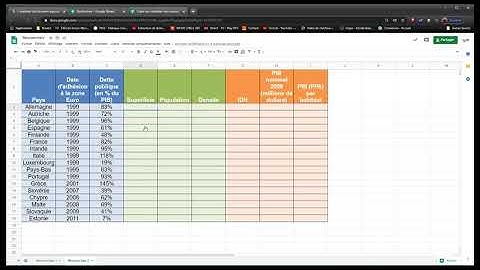 Google Sheets - Recherchev