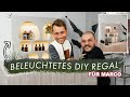 Beleuchtetes Trend Regal für Marco bauen - DIY Türe perfekt verkleiden | EASY ALEX