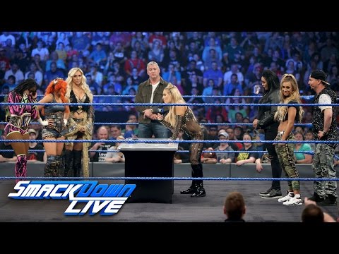 WWE Backlash Six-Woman Tag Team Match Contract Signing: SmackDown LIVE, May 16, 2017