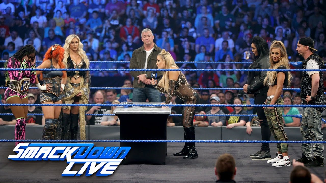 WWE Backlash Six-Woman Tag Team Match Contract Signing: SmackDown LIVE, May 16, 2017
