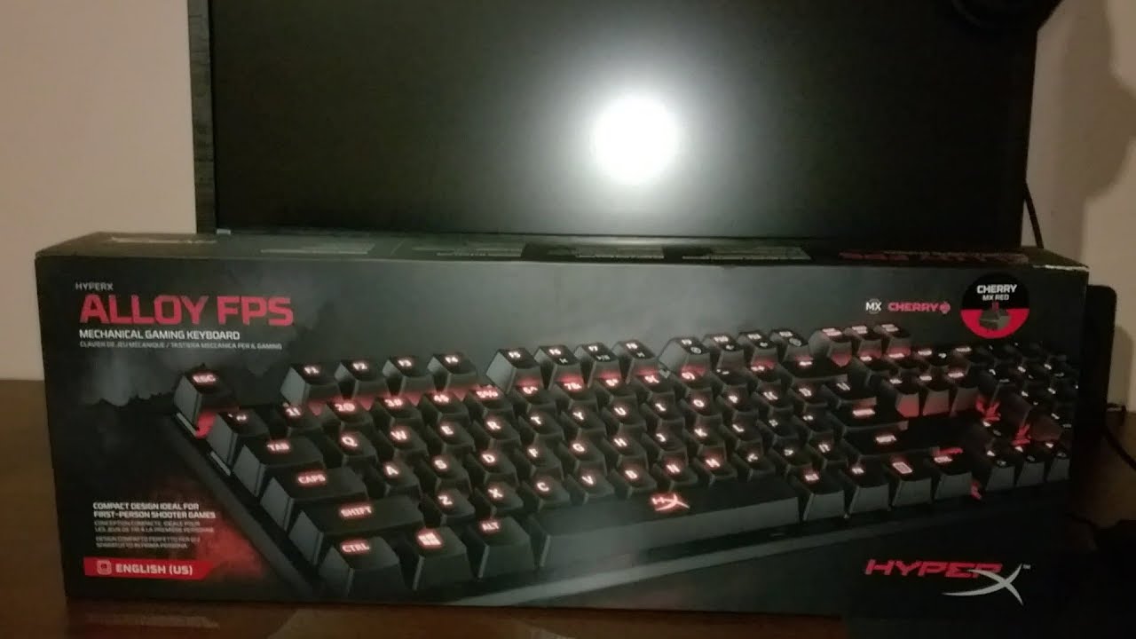 HyperX Alloy FPS-Cherry MX Red/ Unboxing