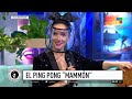 Natalia Oreiro se animó al ping-pong Mammón