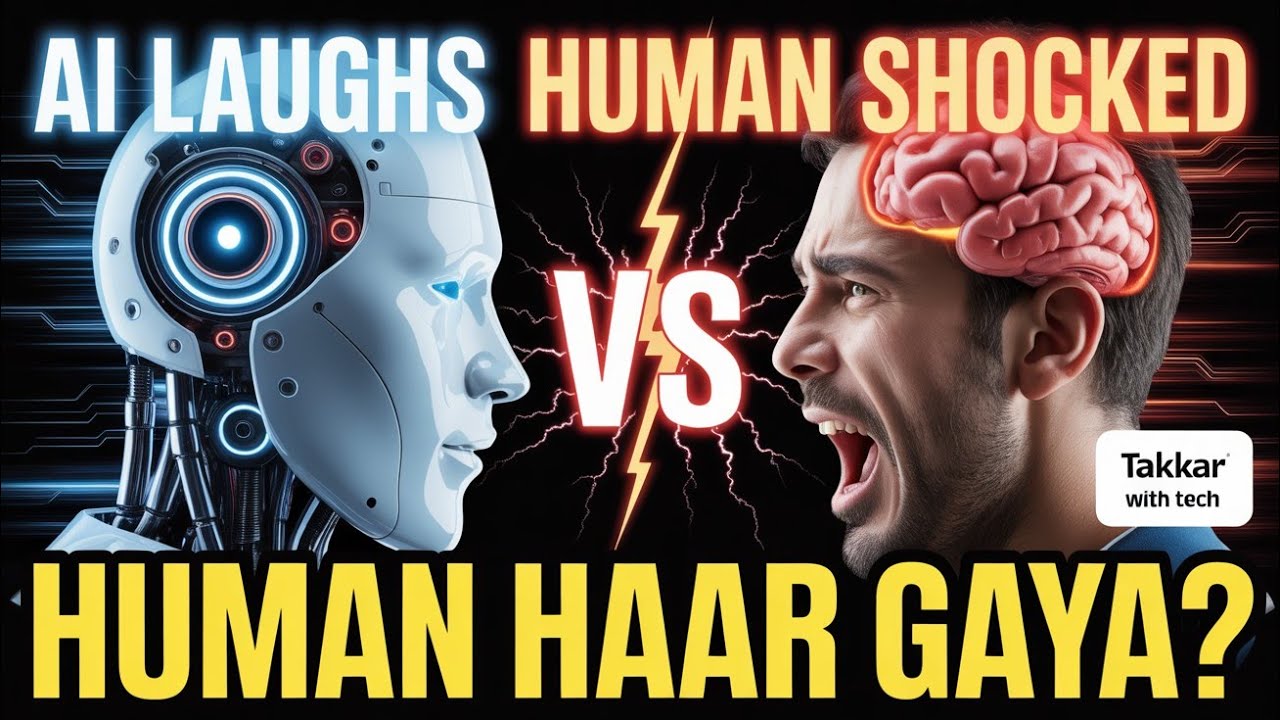 AI Insaan se Jeet Gaya? | Takkar Ka Result Hairaan Kar Dega!” Robot vs men | Takkar with Tech