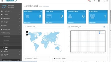 Opencart 2.+ test email system