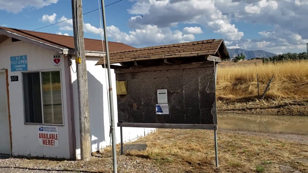 Leamington Utah Post Office YouTube