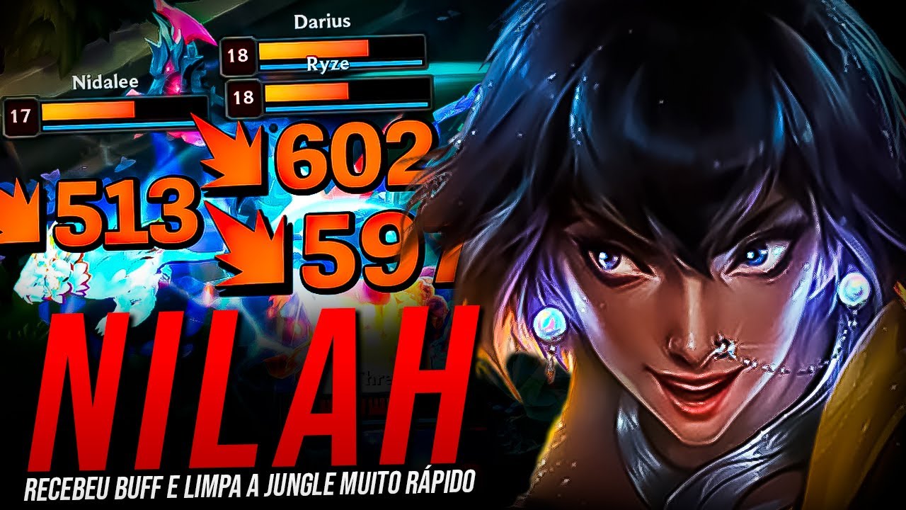 NILAH 100% CRÍTICO NA JUNGLE PQ A RIOT BUFOU MUITOOOOOO