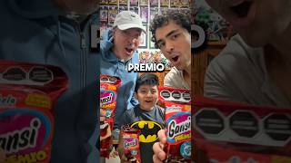 RETO Abriendo GANSIPREMIO DC!🪿#gansito #promocionales #dc #shorts #viral #batman #comedia