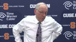Head Coach Jim Boeheim Comments on Win over NC State - Syracuse Men's Basketball