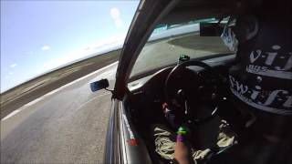 buttonwillow cw13 w/raceline. 02/09/13 byebye riverside.