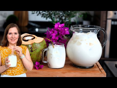 🌴🥥 Easy and Delicious Coconut Horchata 🥛