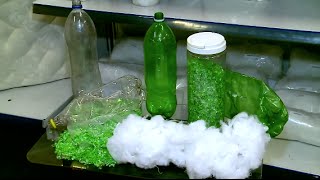 Empresa Transforma Garrafa Pet Em Matéria Prima