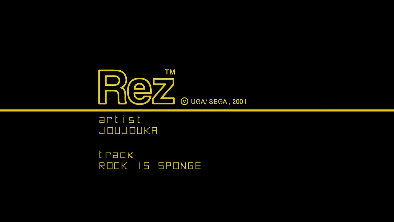 Rez(Dreamcast) - ROCK IS SPONGE