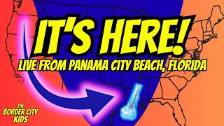LIVE from Panama City Beach: Polar Vortex Collision & Tornado Threat!