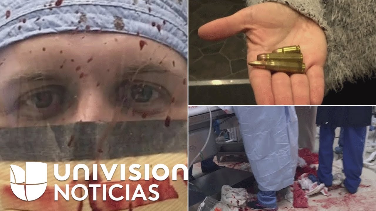 Las fuertes fotografías con las que médicos de EEUU responden a polémico tuit de la NRA