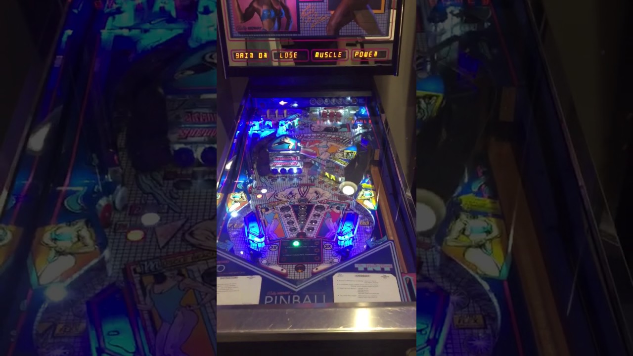 Bally Hardbody Pinball Machine with LED's and a few mods