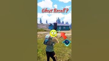 Trick to Recall Self Become Ghost 🥶 #pubg #mrxrawan