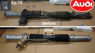 Project Audi 5000 CS Quattro | Ep. 10 | Hydraulic Steering Rack Rebuild & Restoration