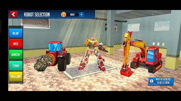 Robot Tank Car Game 2022- Robot Dinosaur Games #54- Android Game play
