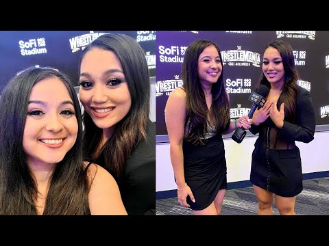 Roxanne Perez: How She Got Hired By WWE, NXT 2.0 Experience | WWE WRESTLEMANIA 39 LAUNCH PARTY