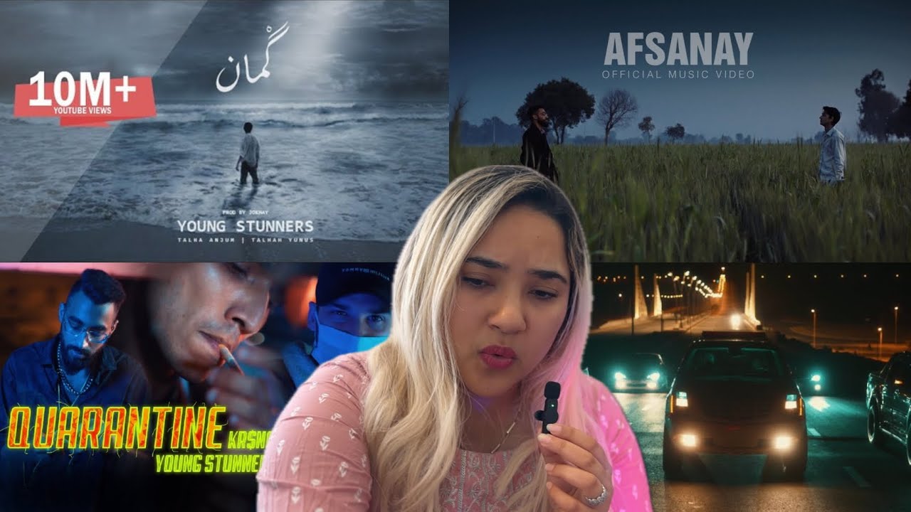 Young Stunners First Reaction | Gumaan | Afsanay | Quarantine ft. Kr$na | Laga Reh