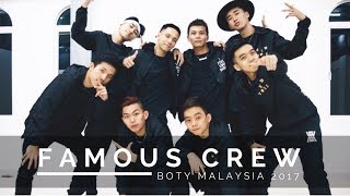 Famous Crew Battle Of The Year Malaysia 2017 Groupshowcase Freshit Tv