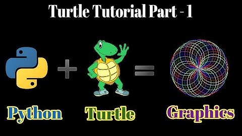 Python Turtle Tutorial (ENG) - Part 1| Python Graphics | Turtle | Prof.Antony Vijay