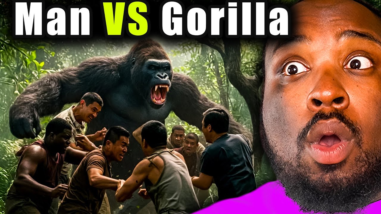 100 Men vs 1 Gorilla is NOT EVEN CLOSE... (Casual Geographic)