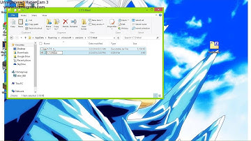 How to install Minecraft Mods for MC 1.7 on Windows 8/7