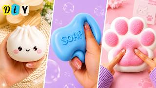 6 EASY VIRAL Squishies You Can Make at Home! 😍