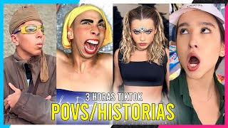 3 HORAS Das MELHORES HISTÓRIAS/POVS Do TIKTOK