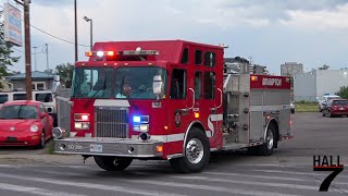Brampton Fire & Emergency Services - Squad 201 & Peel Regional Paramedics Responding