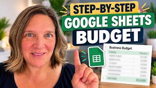 Simple Google Sheets Business Budget Template Tutorial