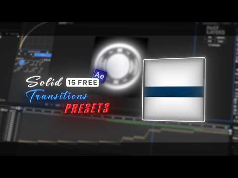 15 Free Solid Transitions | After Effects Project File | 2026 | Free Pack 🤍