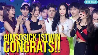#imsosick1stwin is trending in korea with currently over 24.7k tweets.
this due to apink newest comeback the song i’m so sick first win on
a music sh...