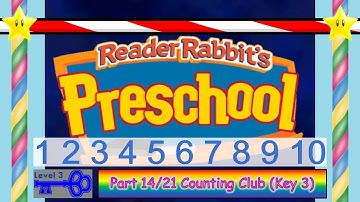 Reader Rabbit Preschool (Carousel Version) Part 14/21 - Counting Club (Key 3)