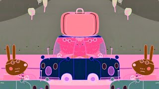 [PeppaFX] Daddy Pig Is Driving In Italy! Peppa Pig ! 🚗🐷 (Sponsored By Klasky Csupo Effects) 