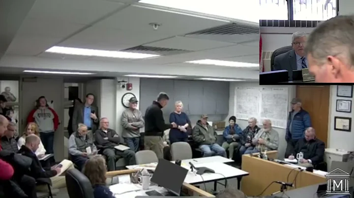 A variety of tense public comments calling out corruption and accountablity at Bremer County Meeting