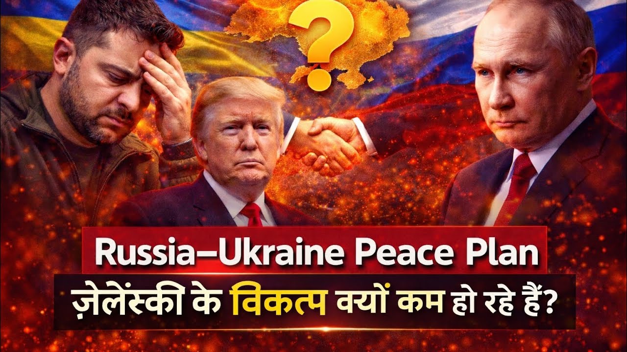 Russia–Ukraine Peace Plan | Zelenskyy ke options kyun kam hote ja rahe hain?