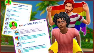 The new LGBTQIA+ mod is here! // Sims 4 pride month!