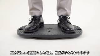 バランスボード（働き方改革・オフィス向け・体幹・エルゴノミクス・BACK APP）100-FR014