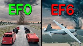 🌪️I Deployed Storm Chaser Vehicles Right Before a Tornado Hit | BeamNG.drive