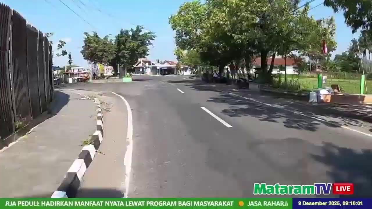Kulon Progo Streetviews: Alun-Alun Wates - Sideman | Cycling Views, POV Gowes | MataramTV Live