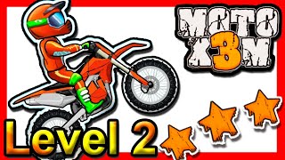 Moto X3M Bike Race Game Level 2 - 3 Stars [iOS/Android] screenshot 4