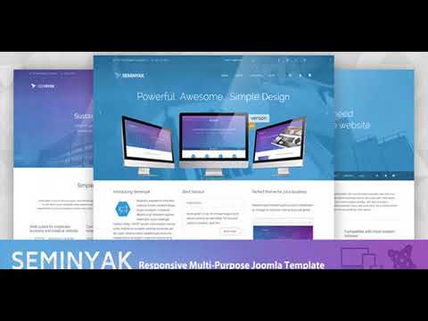 Seminyak - Responsive Multi-Purpose Joomla Theme | Themeforest Website Templates and Themes