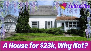 Under $23k for House & Parcel in Iowa. Why Not?